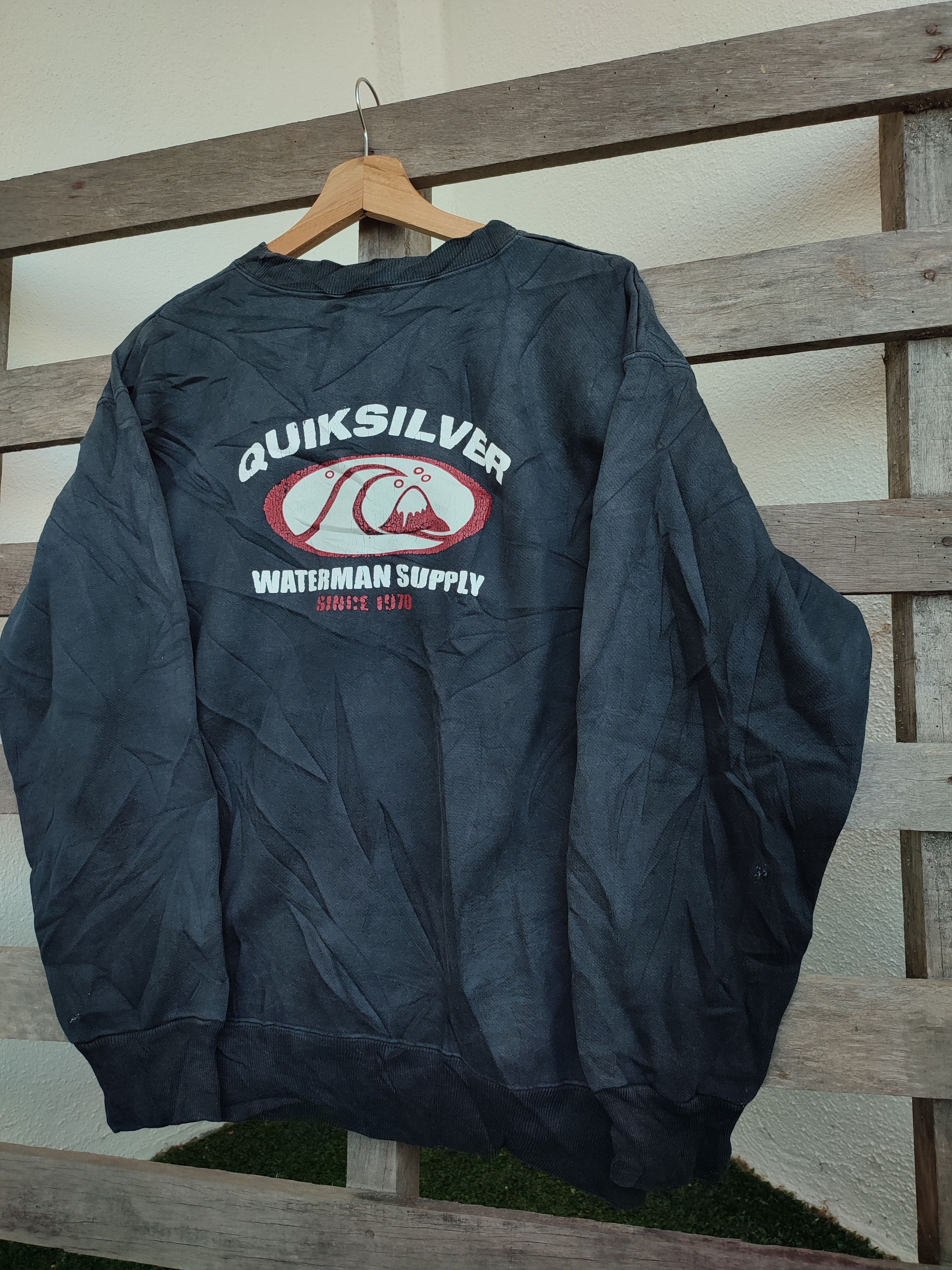 Quiksilver Vtg Quicksilver Waterman Supply Sweatshirt Size US M / EU 48-50 / 2 - 2 Thumbnail