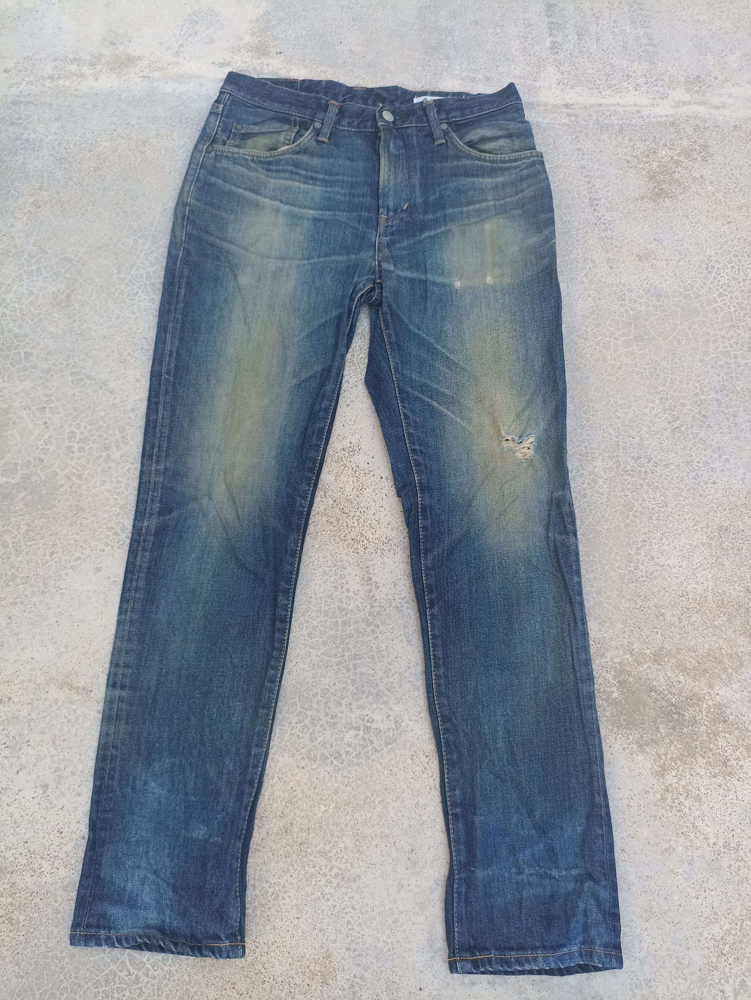 Beauty Beast Vintage Edwin jeans distressed If six was nine Size US 30 / EU 46 - 2 Thumbnail