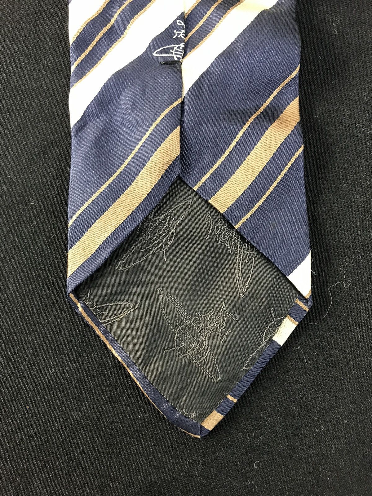 Designer × Vivienne Westwood Hype Vivienne Westwood Luxury Neck Tie Striped Design Size ONE SIZE - 3 Thumbnail
