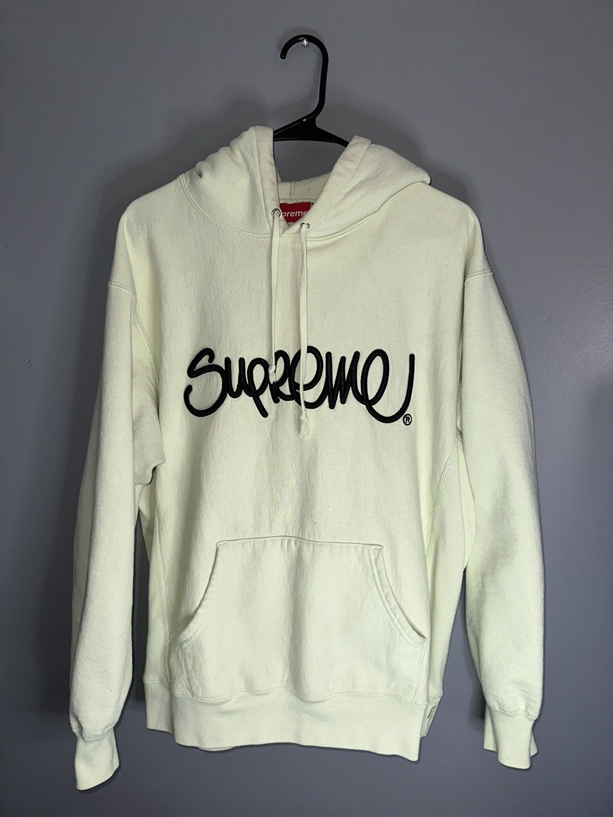 Supreme Supreme Raised Handstyle Hoodie/Sweatshirt | Grailed