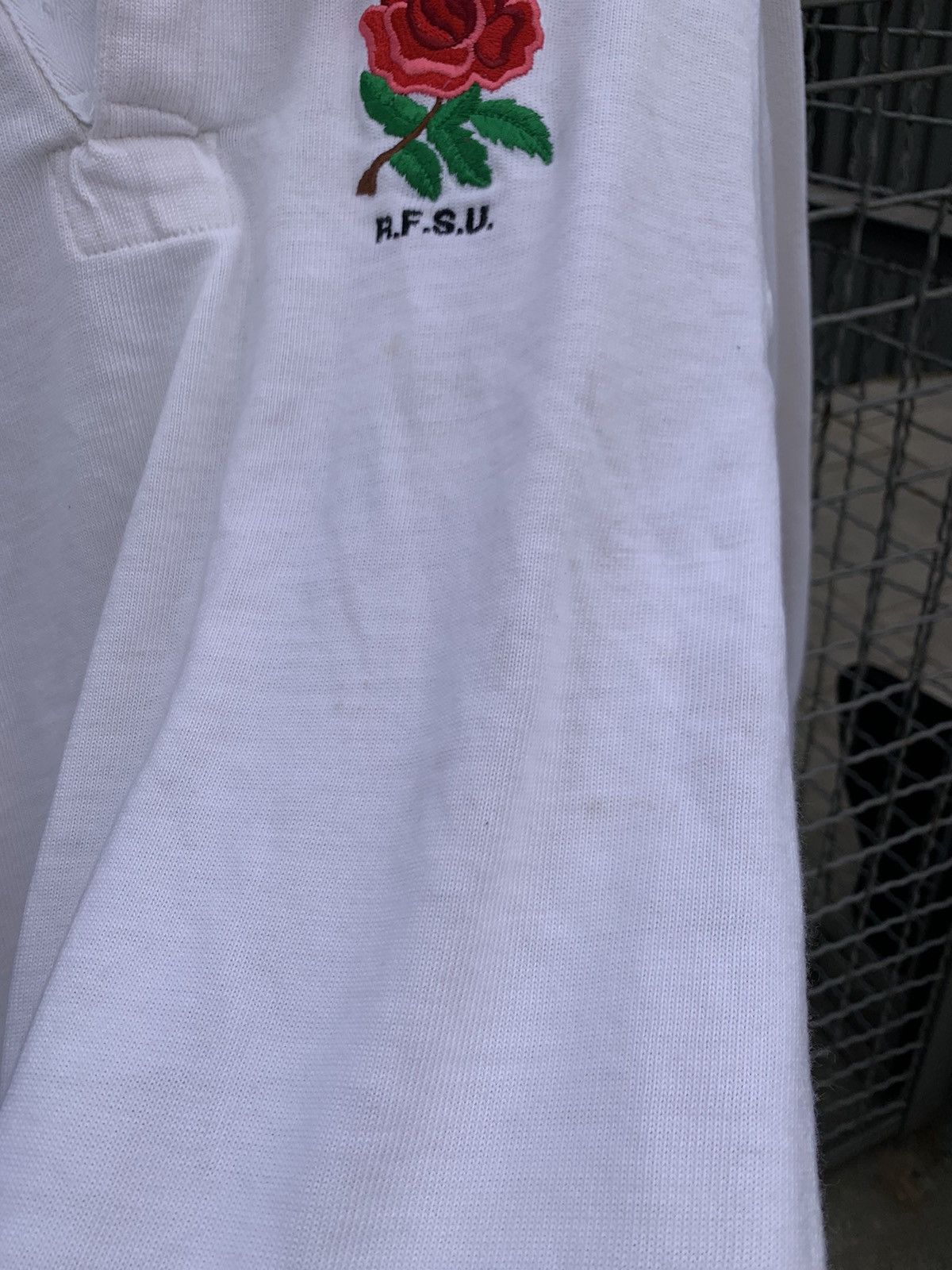 Nike 80s Nike England Vintage Rugby Shirt R.F.S.U. Size US M / EU 48-50 / 2 - 11 Thumbnail