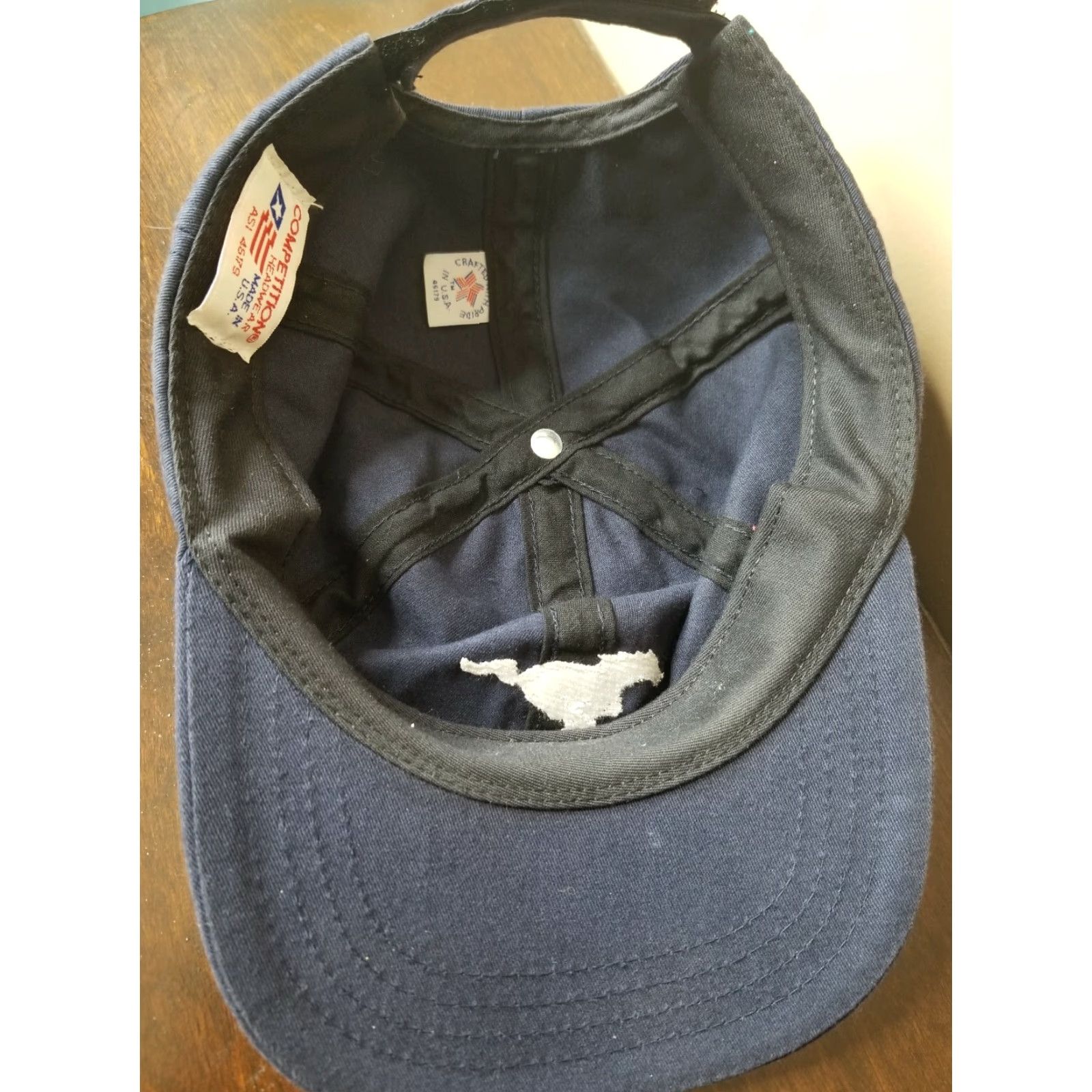 Ford Ford Employee Detroit 2014 Fuel the Dream 2015 Mustang Adjustable Dad Cap Hat Blue Men Size ONE SIZE - 5 Thumbnail