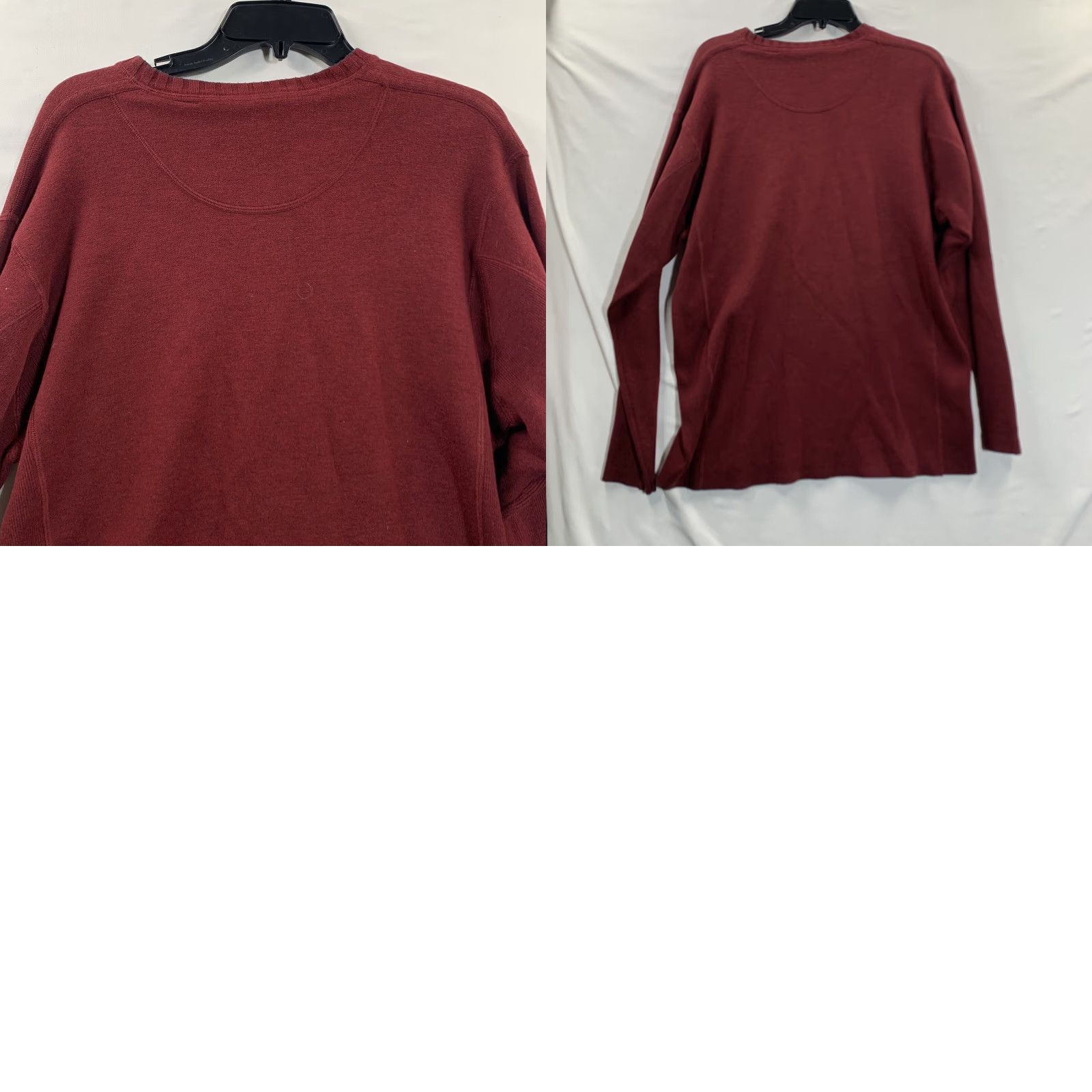Tommy Bahama Tommy Bahama Sweater Mens Adult Large Pullover Crew Neck Long Sleeve Lightweight Silk Blend Red Maroon Casual Logo Size US L / EU 52-54 / 3 - 8 Thumbnail