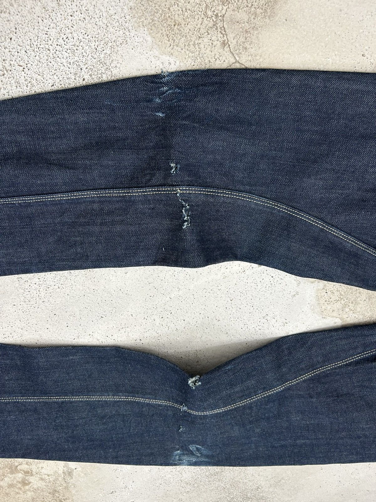 Levi's 90s Levis Engineered Jeans Ripped Jeans Indigo Colour Size US 29 - 11 Thumbnail