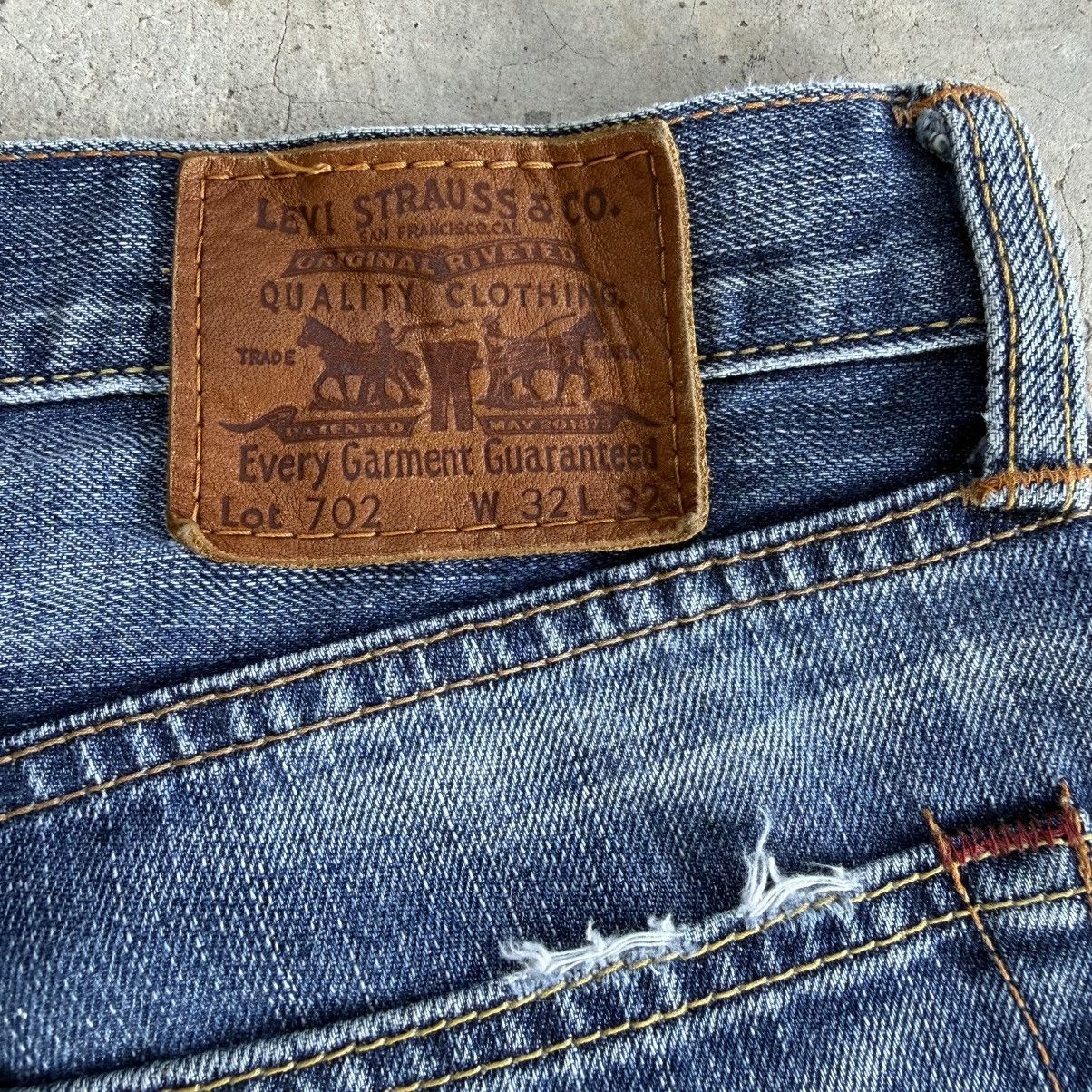 Levi's Vintage Clothing W32x27.5 Vintage Levi's 702 Faded Denim Jean Pants Size US 32 / EU 48 - 13 Thumbnail