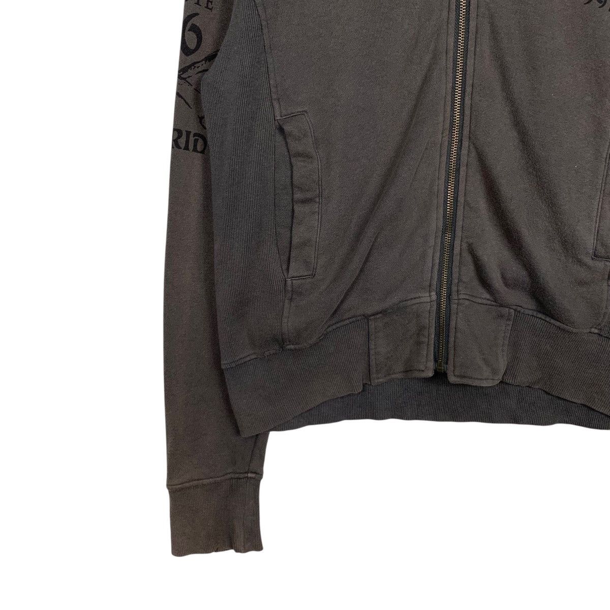 Japanese Brand INFINITY Black Label Crazy Rider Route 66 Hoodies #1715-C76 Size US L / EU 52-54 / 3 - 6 Thumbnail