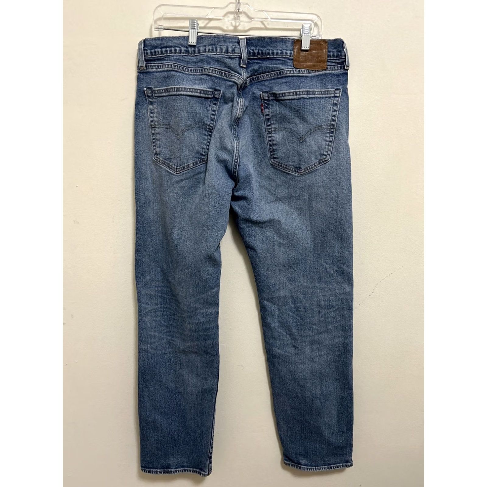 Levi's Levi's 505 Jeans Light Wash 36x32 Denim Straight 5-Pocket Cotton Elastodiene Men Regular Size 36 Blue Size US 36 / EU 52 - 3 Thumbnail