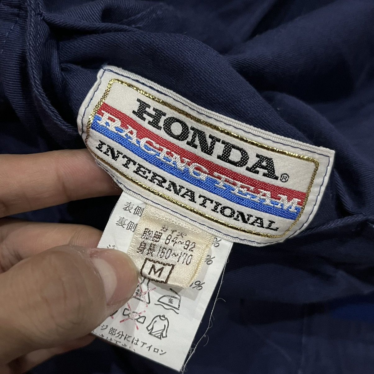 Honda × Vintage Vintage Honda Racing Team Spellout Reversible Jacket Size US M / EU 48-50 / 2 - 8 Thumbnail