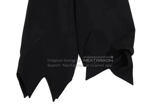 Comme des Garcons Comme Des Garcons size M Black vintage serrated trousers Size 23" - 7 Thumbnail