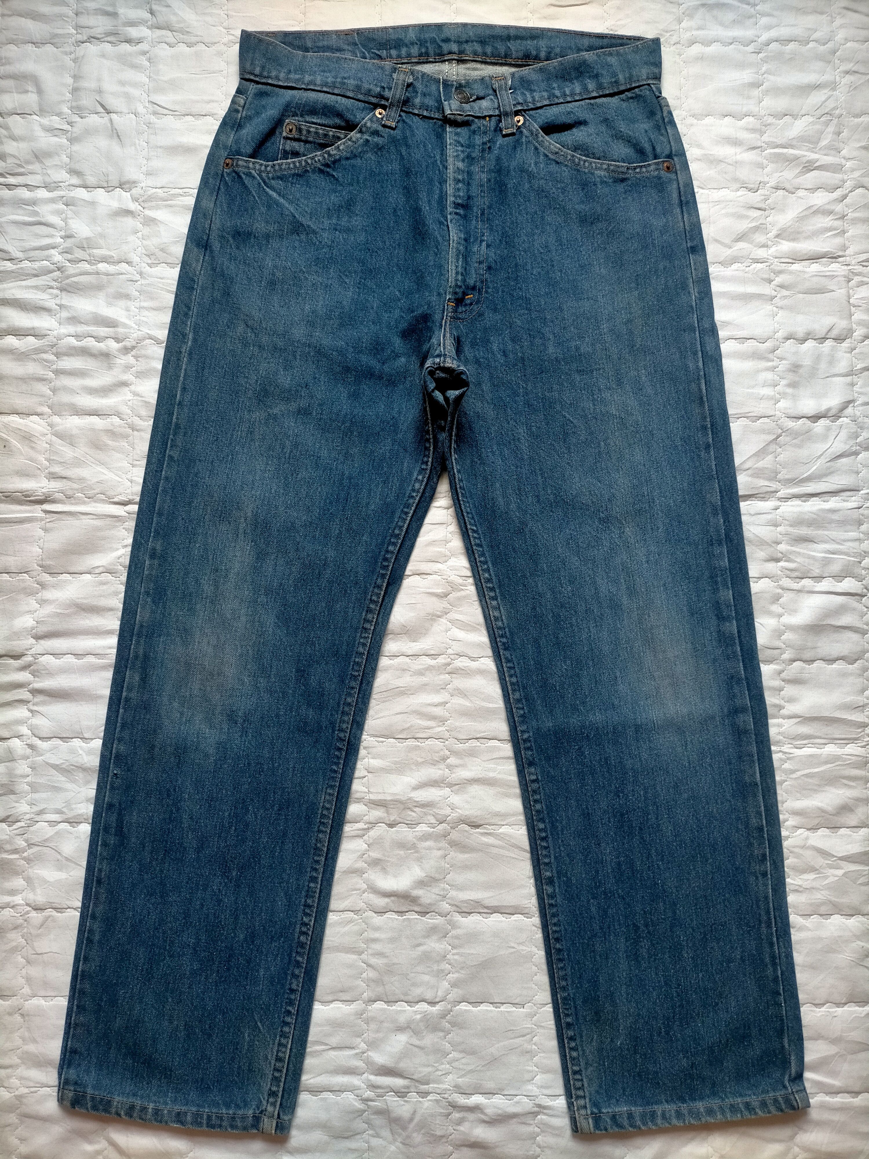 Levi's Vintage Clothing Vintage 80s Levis 505 Button Stamp No.8 Size US 31 - 9 Thumbnail