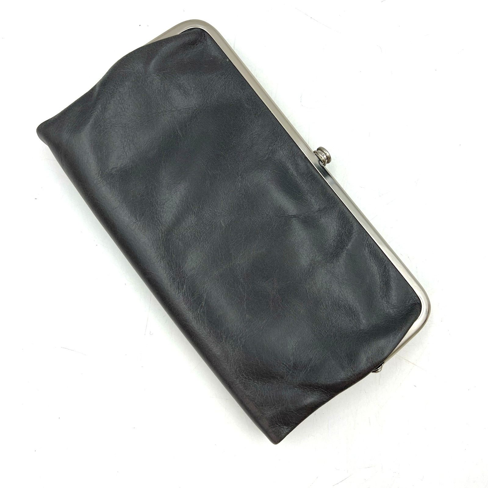 Other Hobo International Lauren Wallet Gray Leather Clutch Size ONE SIZE - 1 Thumbnail