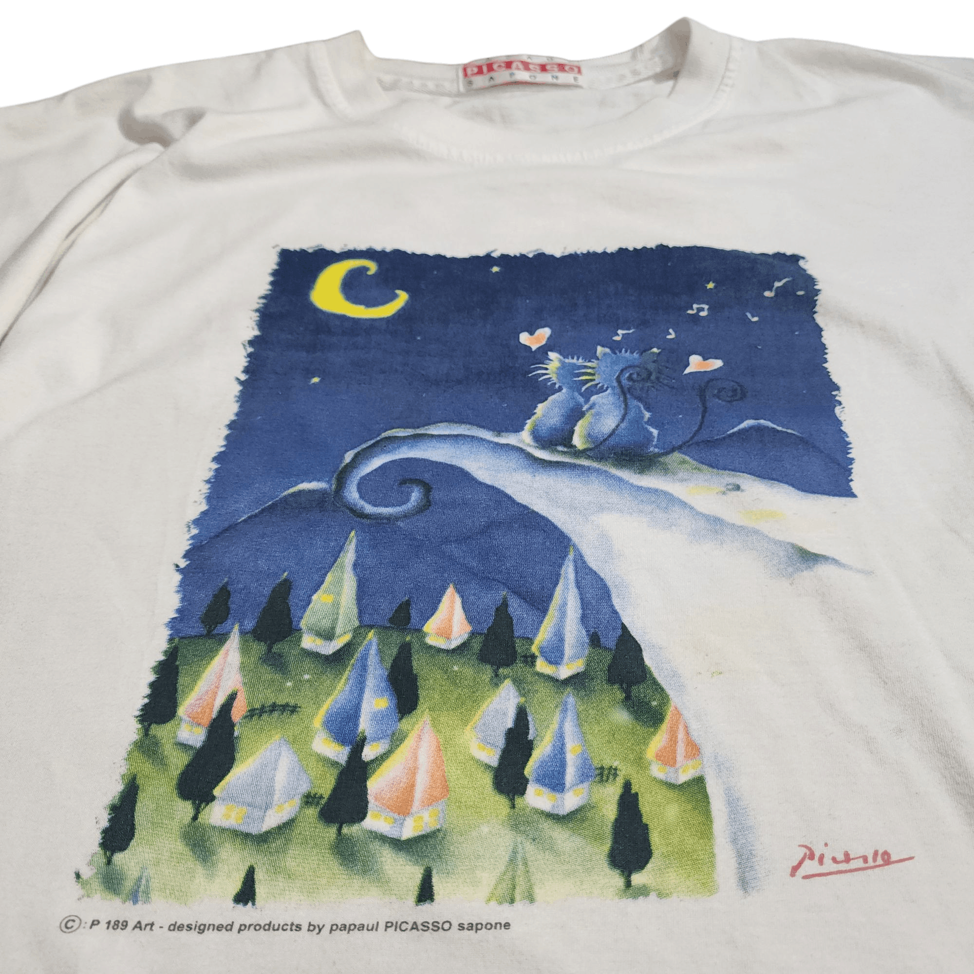 Other Vintage Art Cat Tees papaul Picasso sapone shirt Size US XL / EU 56 / 4 - 1 Thumbnail