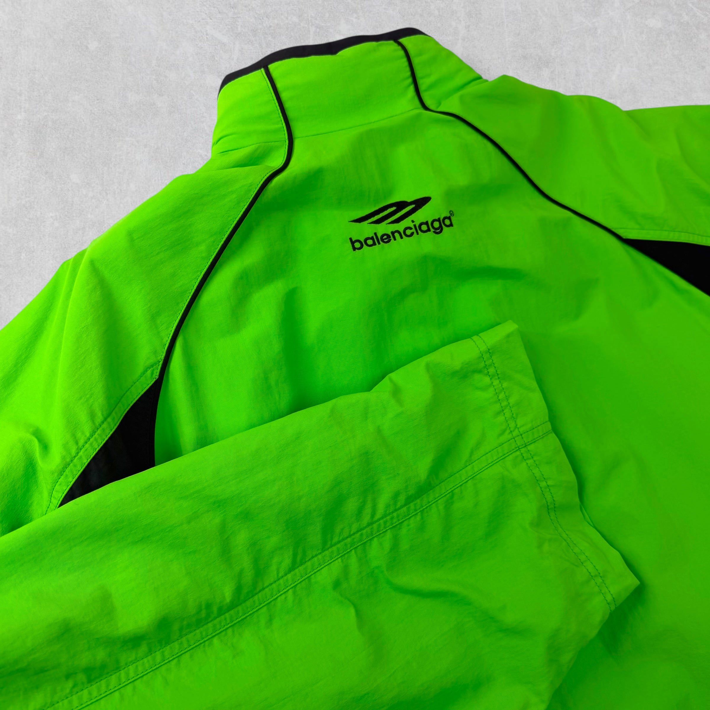 Balenciaga Balenciaga 3B Sports Icon Neon Tracksuit Jacket XXL (S) Size US XXL / EU 58 / 5 - 5 Thumbnail