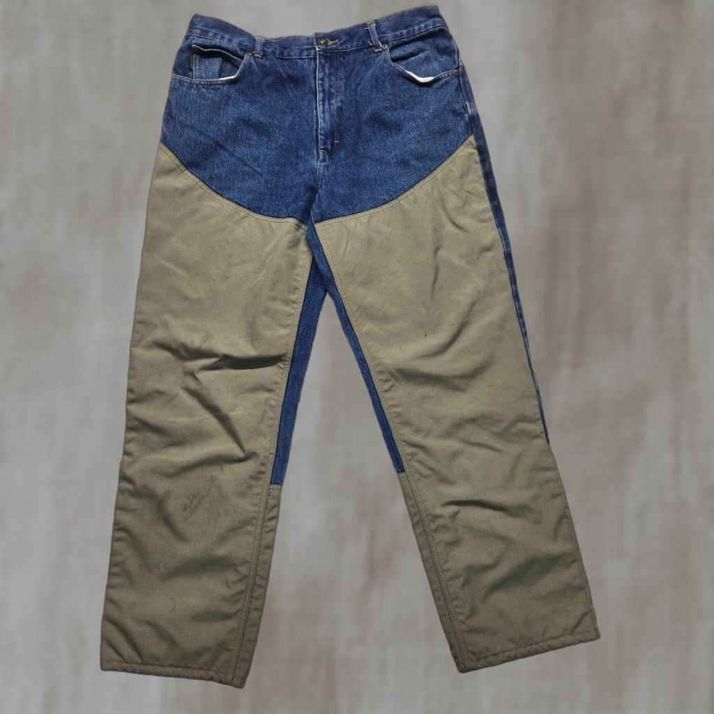Vintage VINTAGE Cabela's Denim Jeans Pants 38x34 Men Outdoor Hunting Casual Blue 90s Size US 38 / EU 54 - 1 Thumbnail