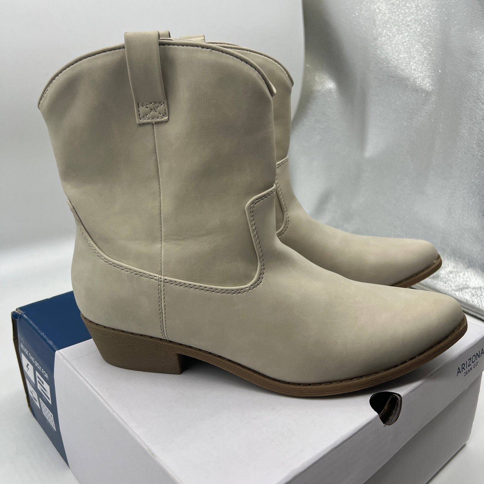 Other Arizona Jean Co Womens Western Heel Bootie Size US 8 / IT 38 - 1 Thumbnail