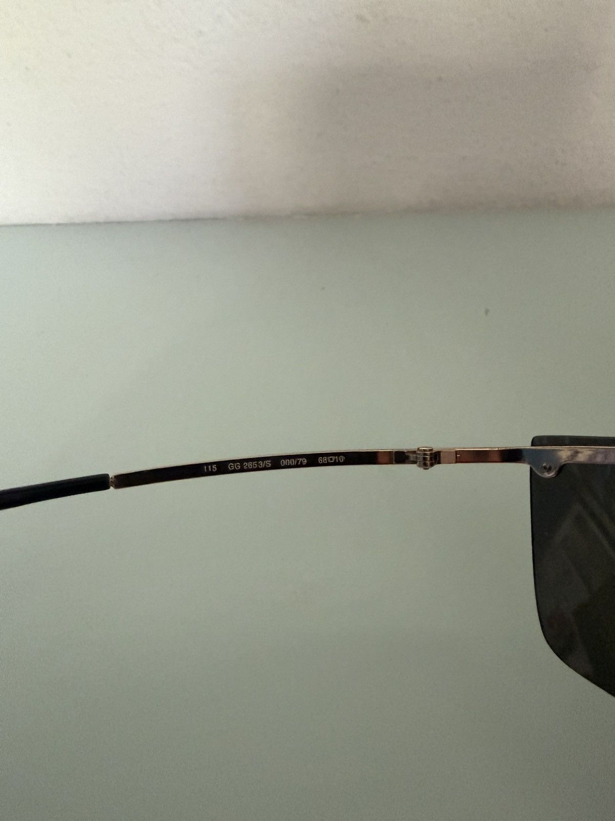 Gucci Gucci by Tom Ford 2001 metal-frame sunglasses Size ONE SIZE - 8 Thumbnail