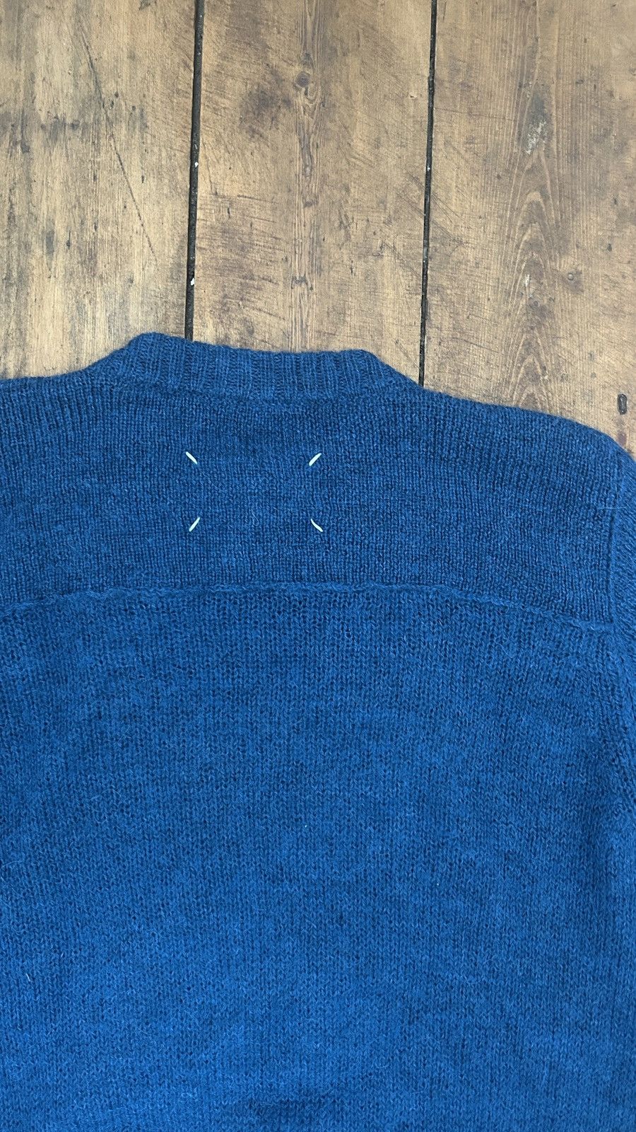 Maison Margiela Maison Margiela Curved Knit Mohair Sweater Size US S / EU 44-46 / 1 - 4 Thumbnail