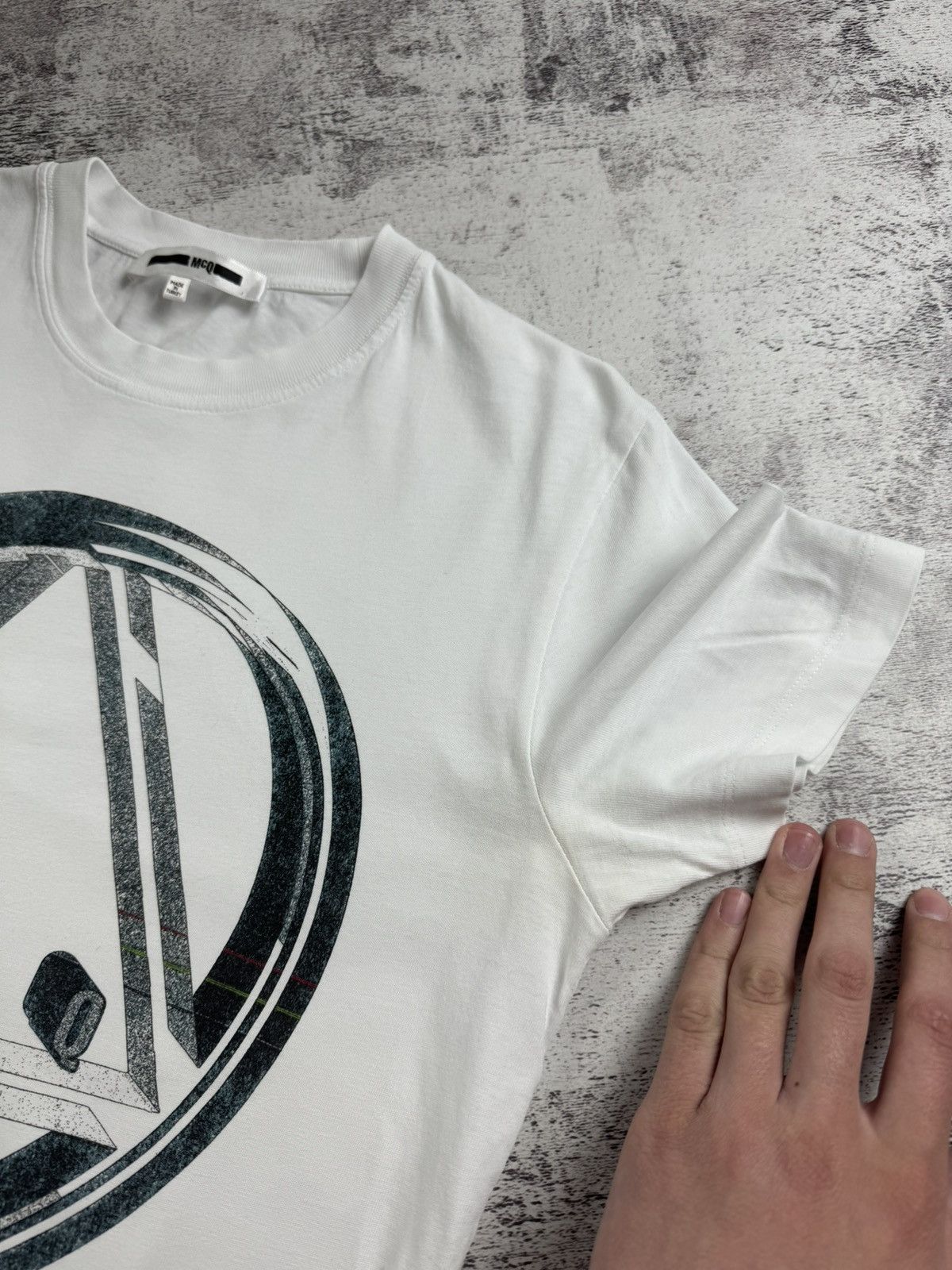 MCQ MCQ Alexander McQueen Icon Sphere Cotton Jersey T Shirt Tee Size US M / EU 48-50 / 2 - 8 Thumbnail