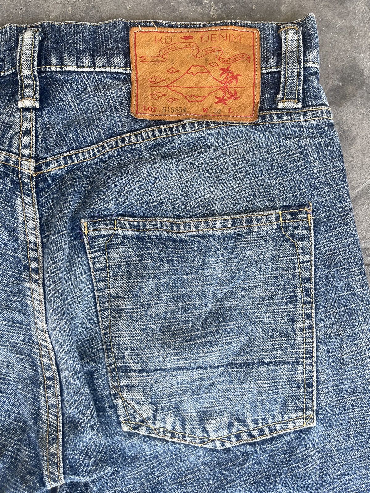 Japanese Brand JAPAN MADE Ku Denim Melt Into The Universe Lot 515654 Size US 30 / EU 46 - 10 Thumbnail