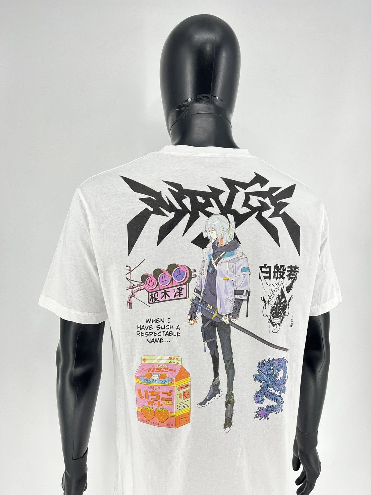 Anime Alcott T-shirt with ''Manga Collection'' print Japanese Bran Size US L / EU 52-54 / 3 - 3 Thumbnail