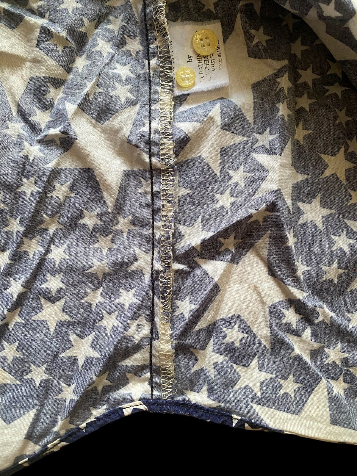 Bape Bathing Ape All-Over Star Print Long-Sleeve Shirt Size US M / EU 48-50 / 2 - 15 Thumbnail