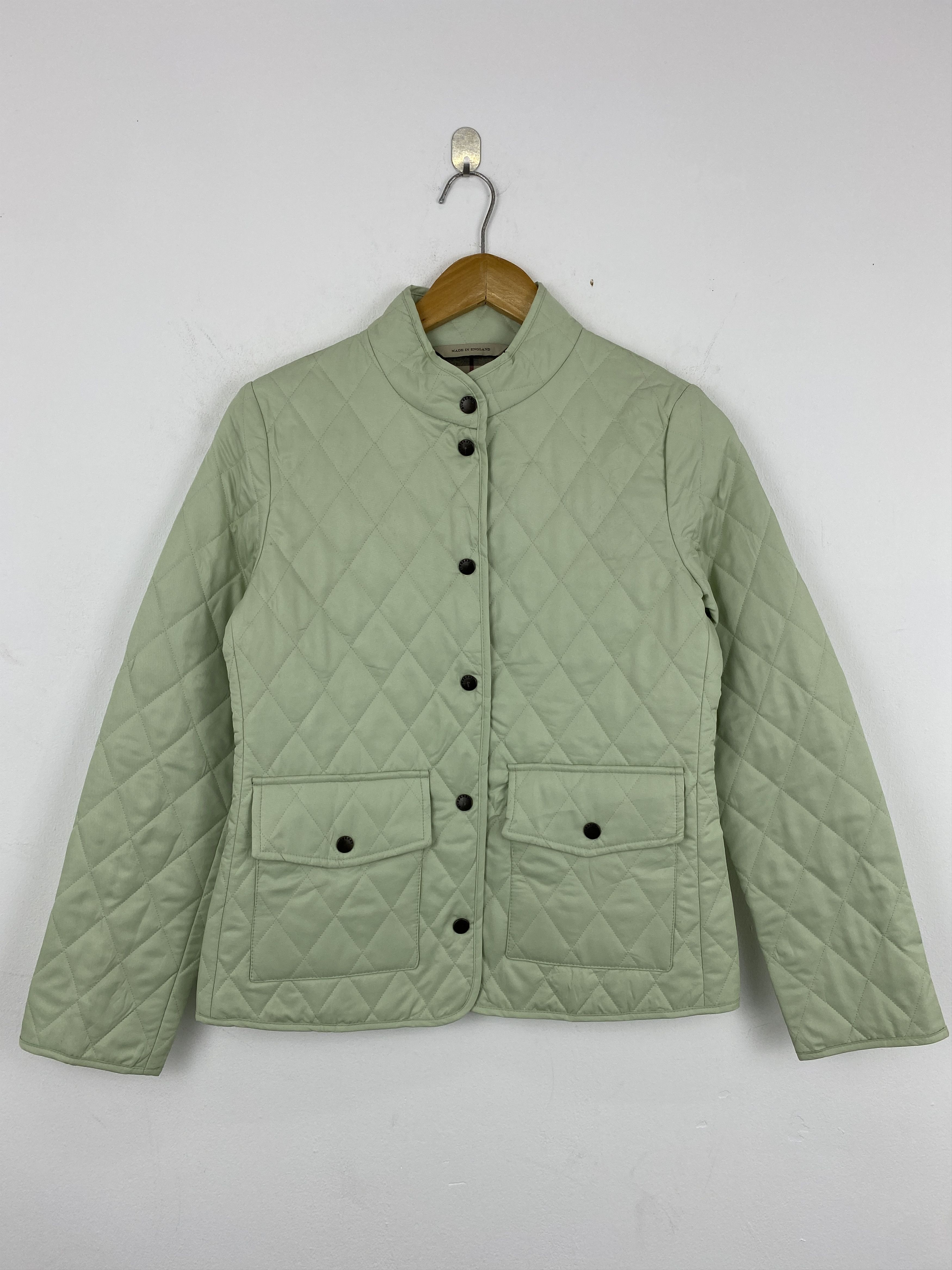 Burberry Burberry London Novacheck Quilted Button Up Jacket J2038 Size US XS / EU 42 / 0 - 2 Thumbnail