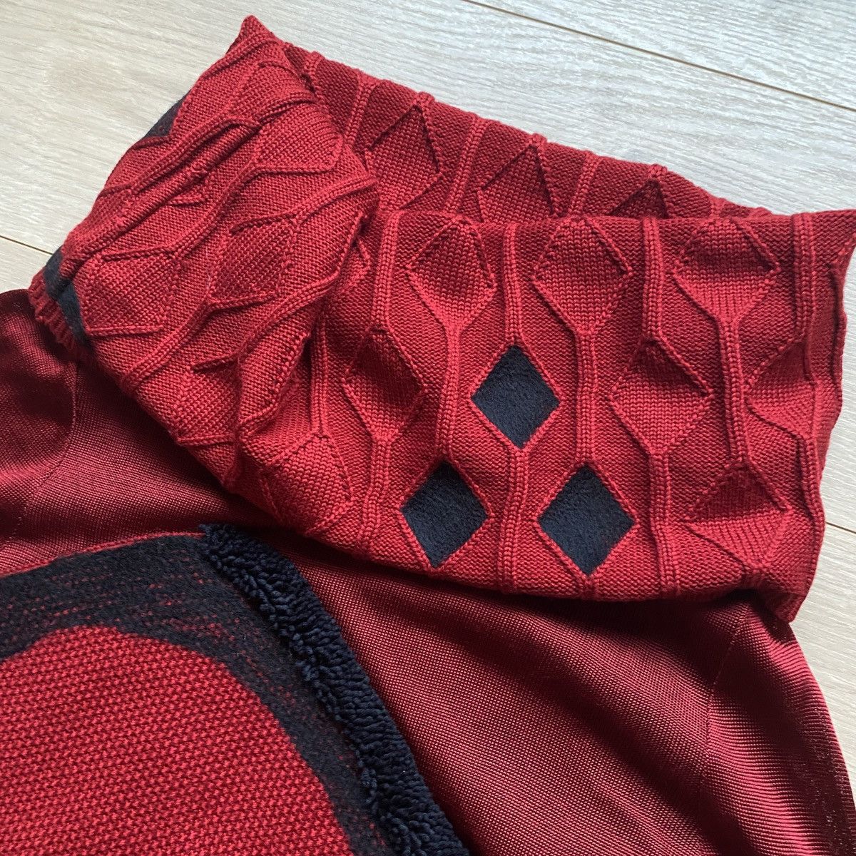 John Galliano F/W 2001 John Galliano Deconstructed Patchwork Knit Sweater Size US M / EU 48-50 / 2 - 7 Thumbnail