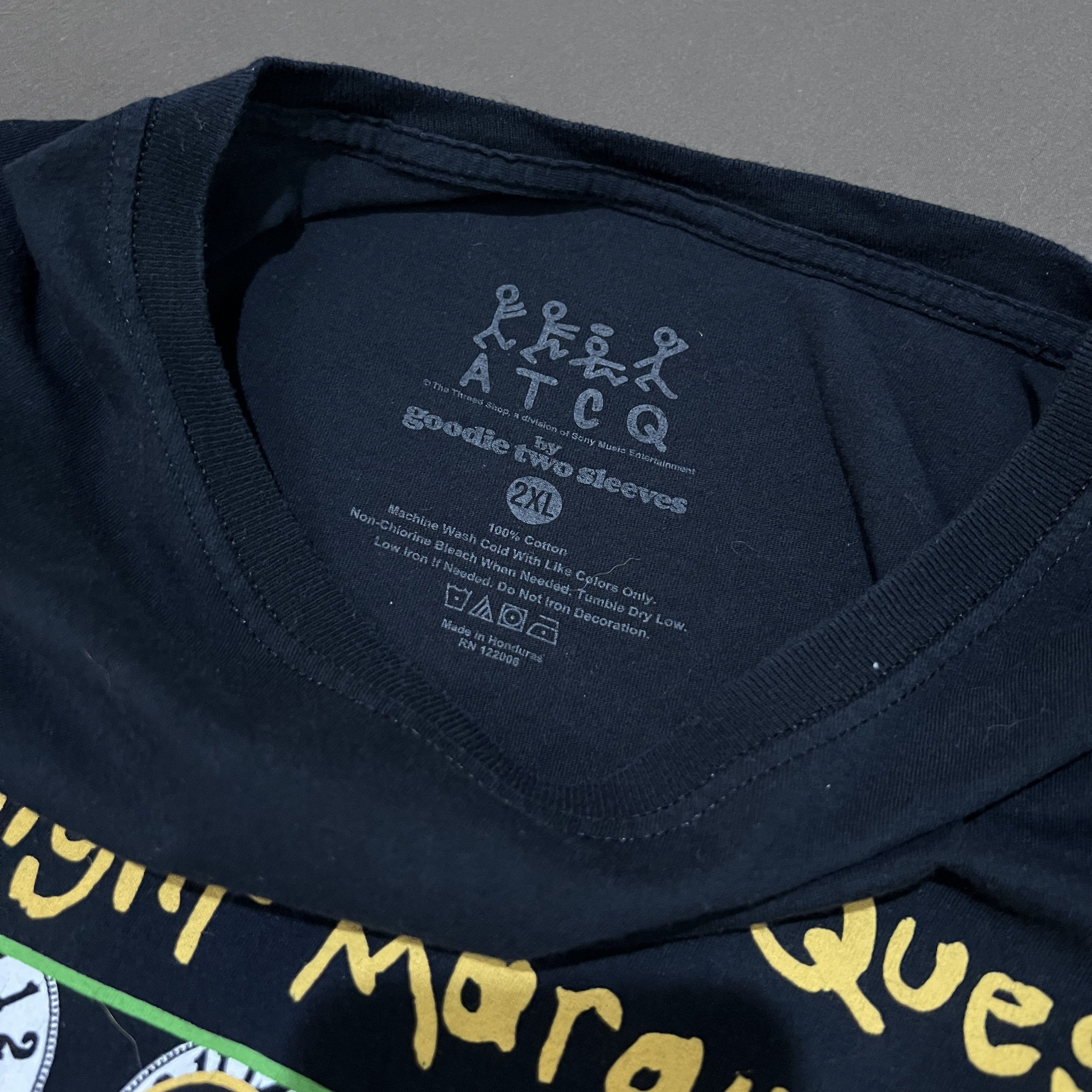 Band Tees × Rap Tees A Tribe Called Quest ATCQ Hiphop Rap Promo Tee 2XL Size US XXL / EU 58 / 5 - 5 Thumbnail