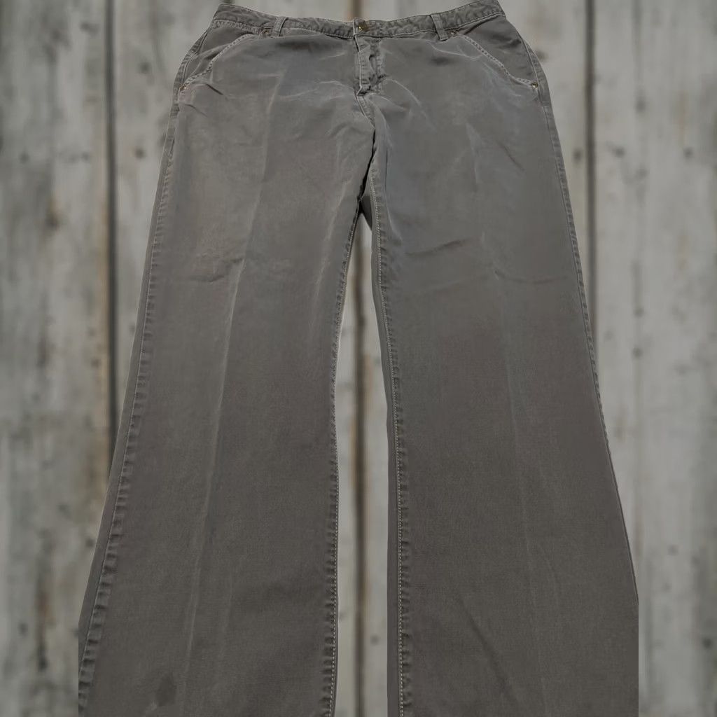 The Territory Ahead Territory Ahead Pants Mens 36x32 Gray Cotton Belt Loops Pockets Shirt? Size US 36 / EU 52 - 1 Thumbnail