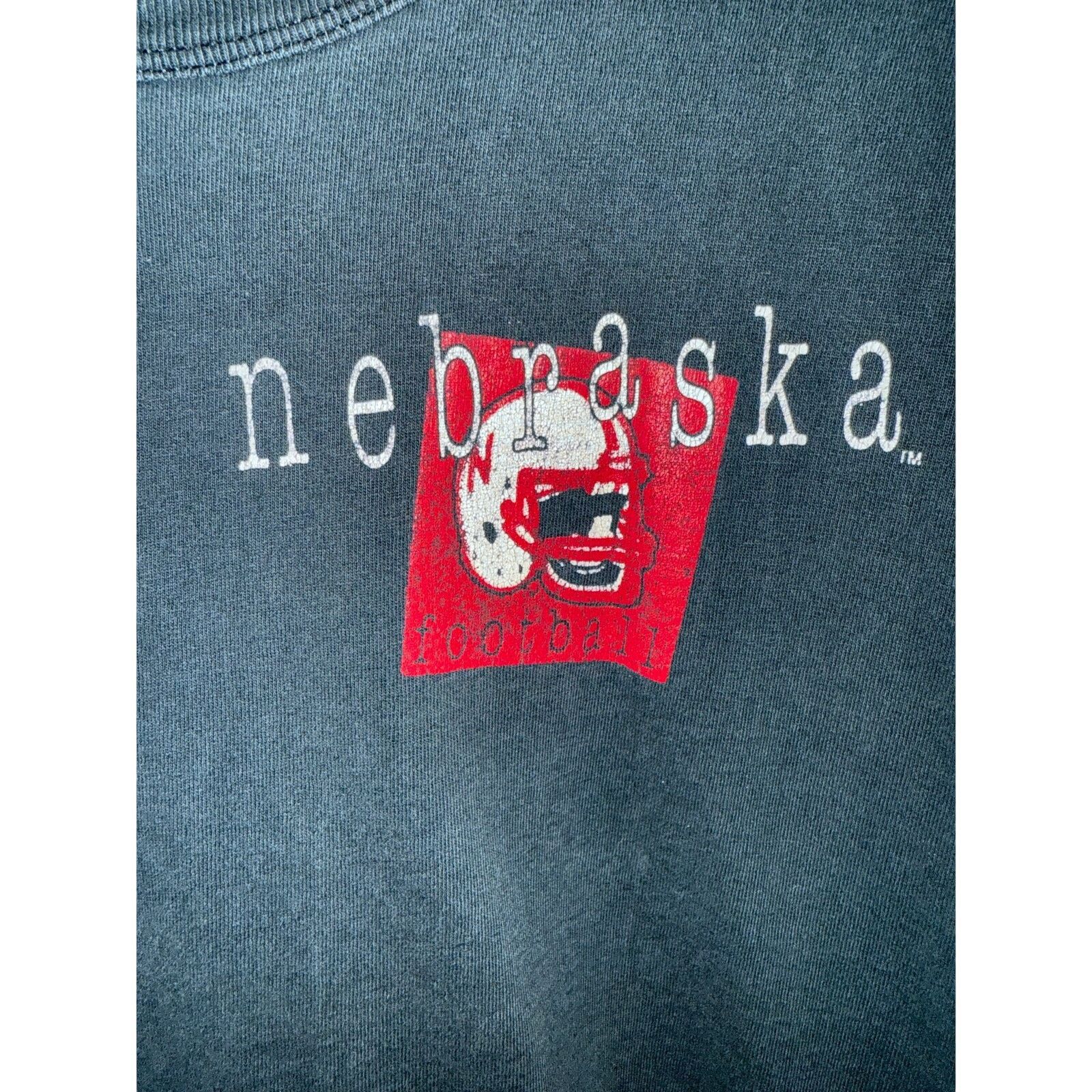 Russell Athletic Vintage Nebraska Huskers Tee Size US XL / EU 56 / 4 - 3 Thumbnail