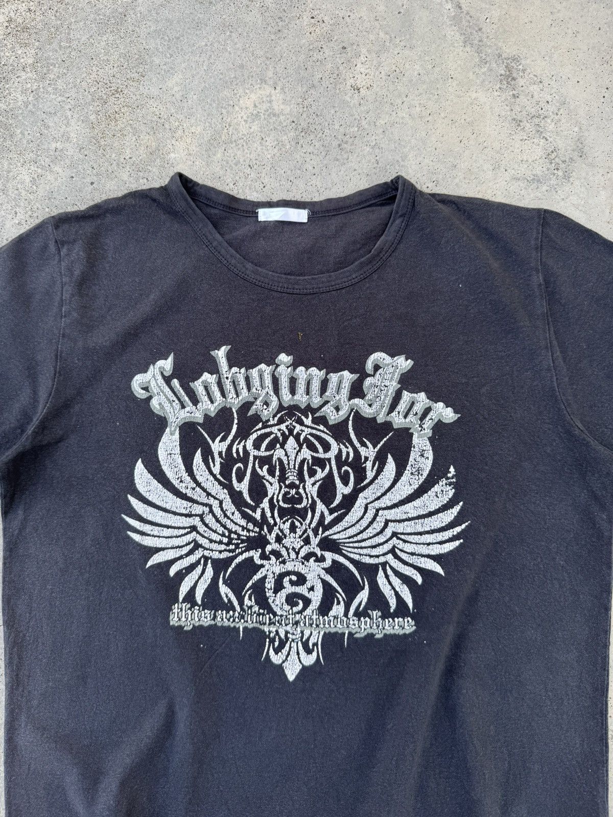 If Six Was Nine Faded Black Cyber Punk ifsixwasnine styled Tattoos Tees Size US M / EU 48-50 / 2 - 2 Thumbnail