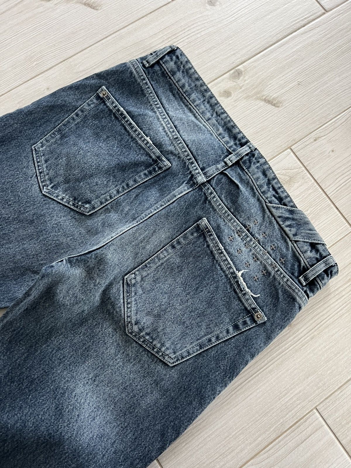 Ksubi Ksubi Jeans Five Pockets Size 32 Blue Distressed Size US 32 / EU 48 - 8 Thumbnail
