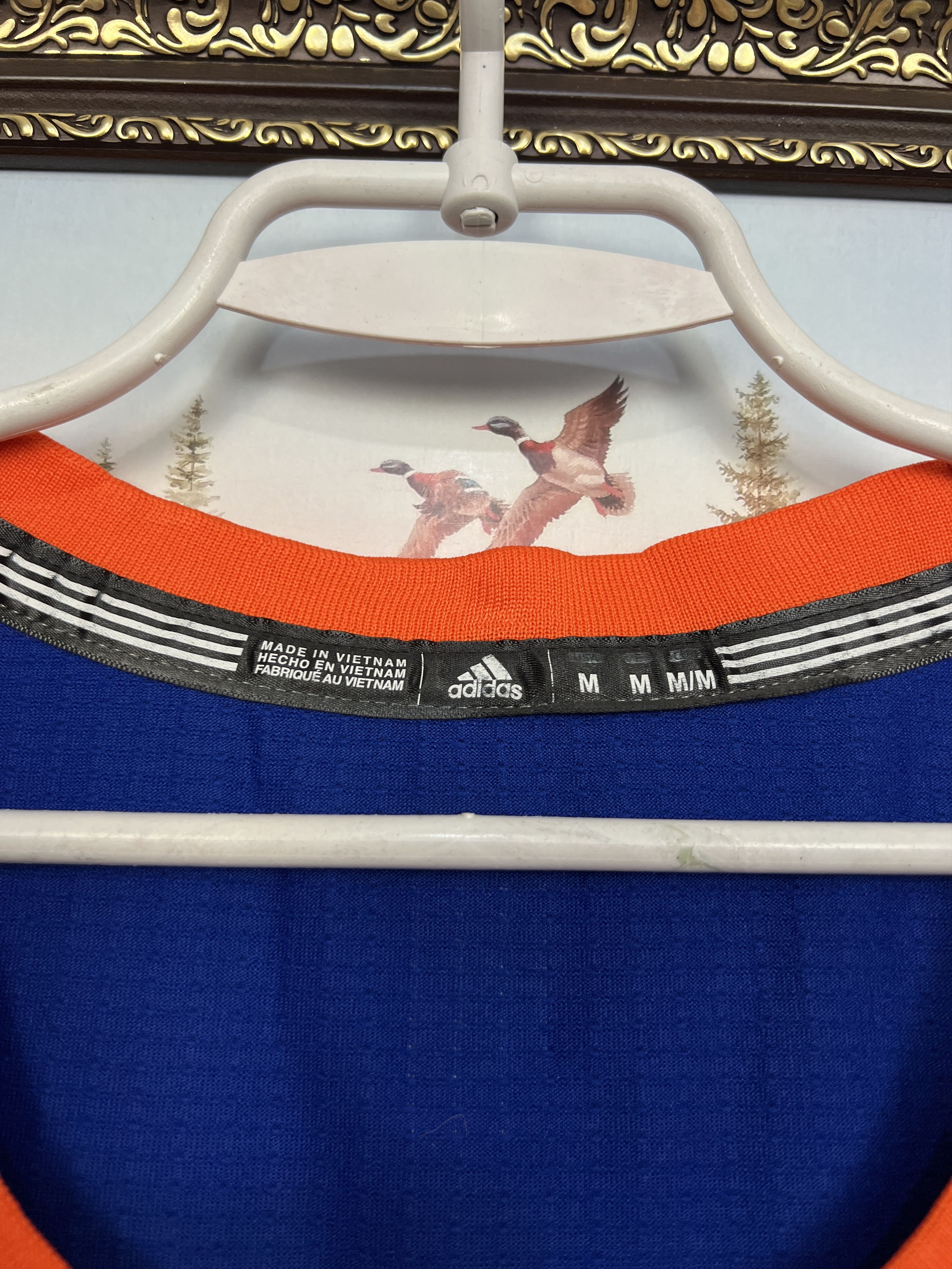 Adidas Vintage New York Knicks NBA Jersey #6 Porzingis Trikot Size US M / EU 48-50 / 2 - 6 Thumbnail