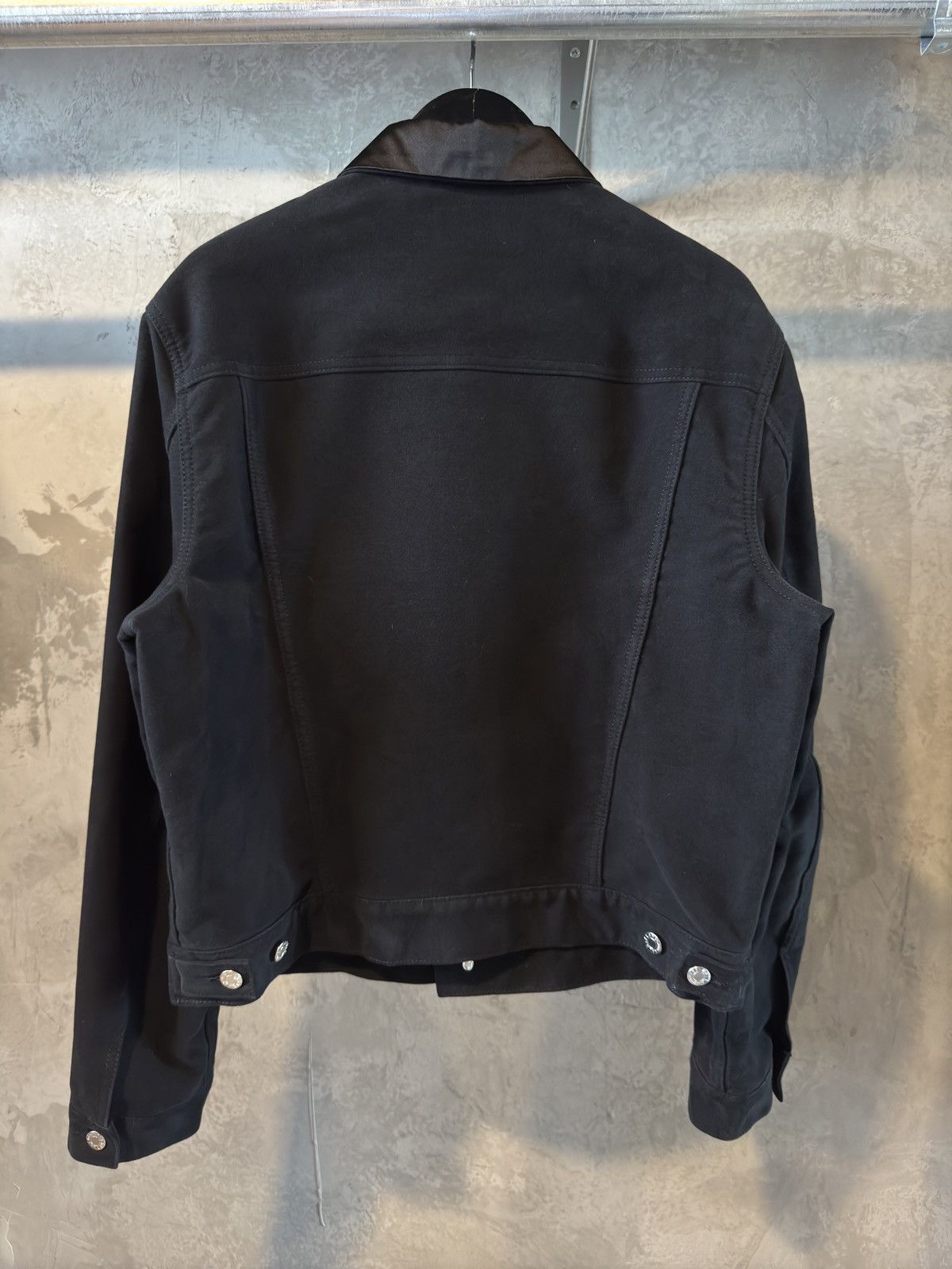 Helmut Lang Satin Collar Trucker Jacket Size US L / EU 52-54 / 3 - 2 Thumbnail
