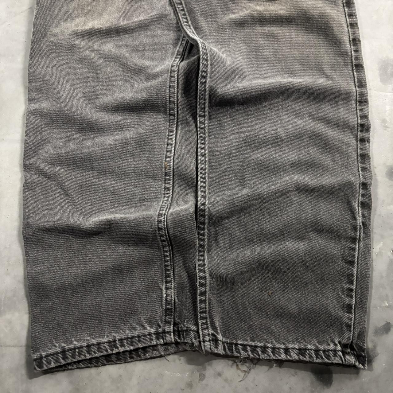 Vintage Crazy Vintage Y2K/2000s Grunge Faded Black Denim Jeans! 34x31 Size US 34 / EU 50 - 6 Thumbnail