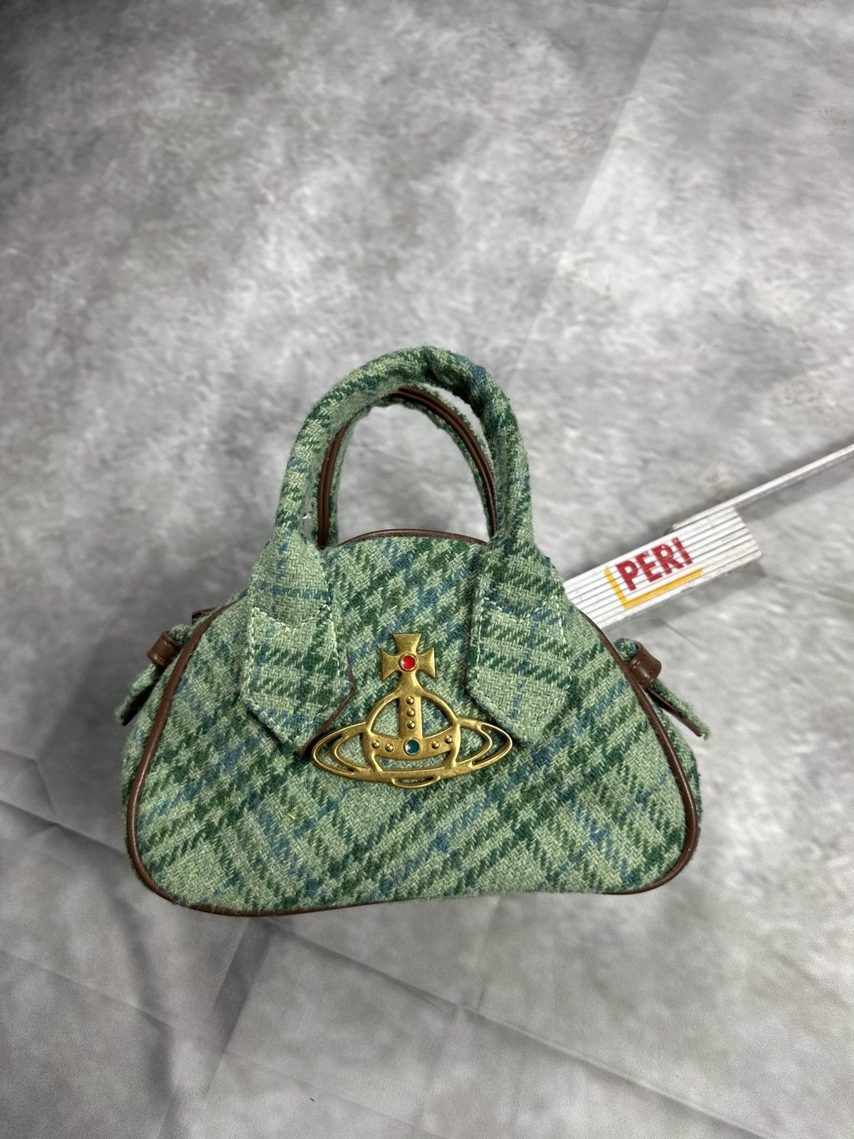 Vivienne Westwood Vivienne Westwood x Harris Tweed wool hand bag Size ONE SIZE - 1 Thumbnail