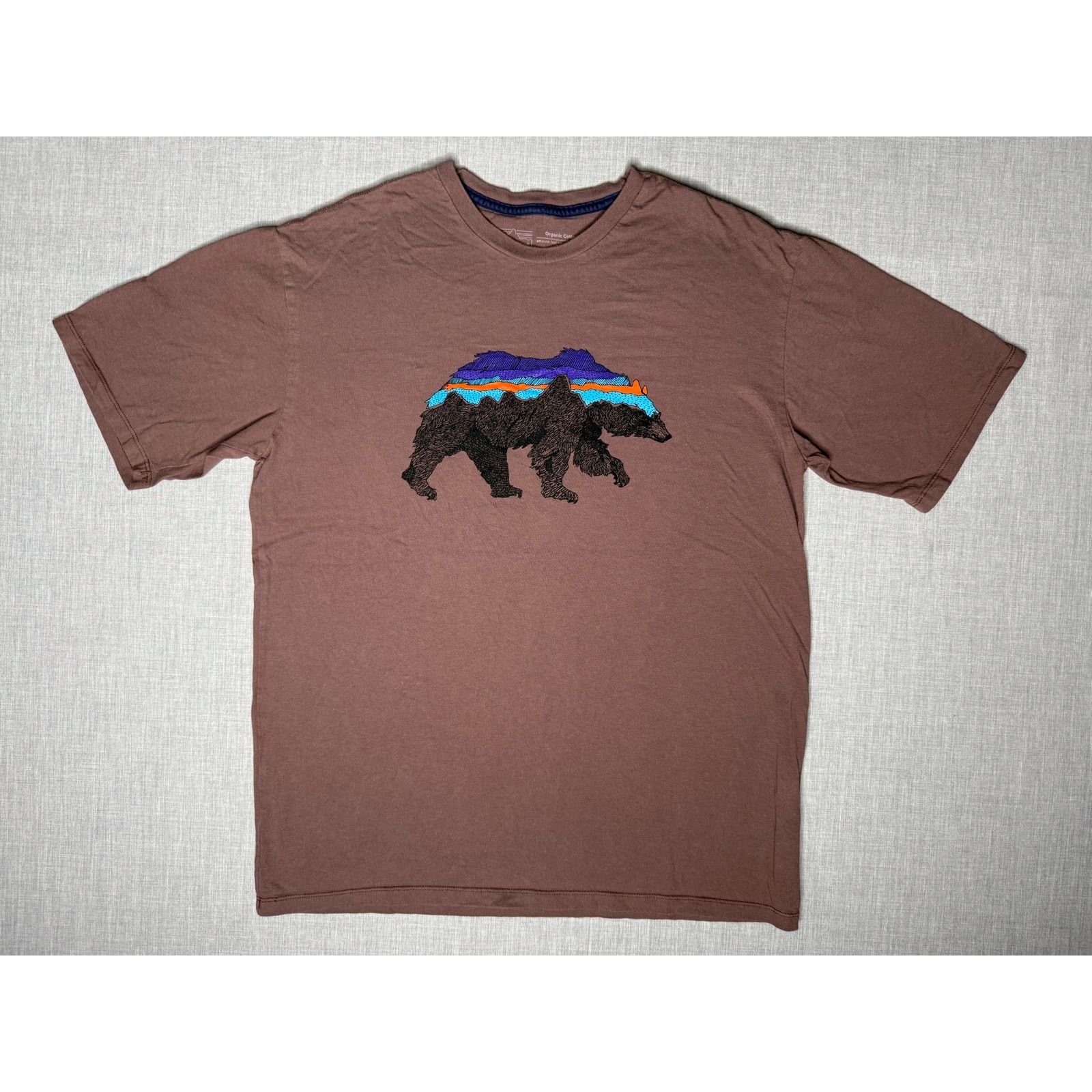 Patagonia Patagonia Bear Organic Cotton Outdoors Nature T-shirt Small Size US S / EU 44-46 / 1 - 1 Thumbnail