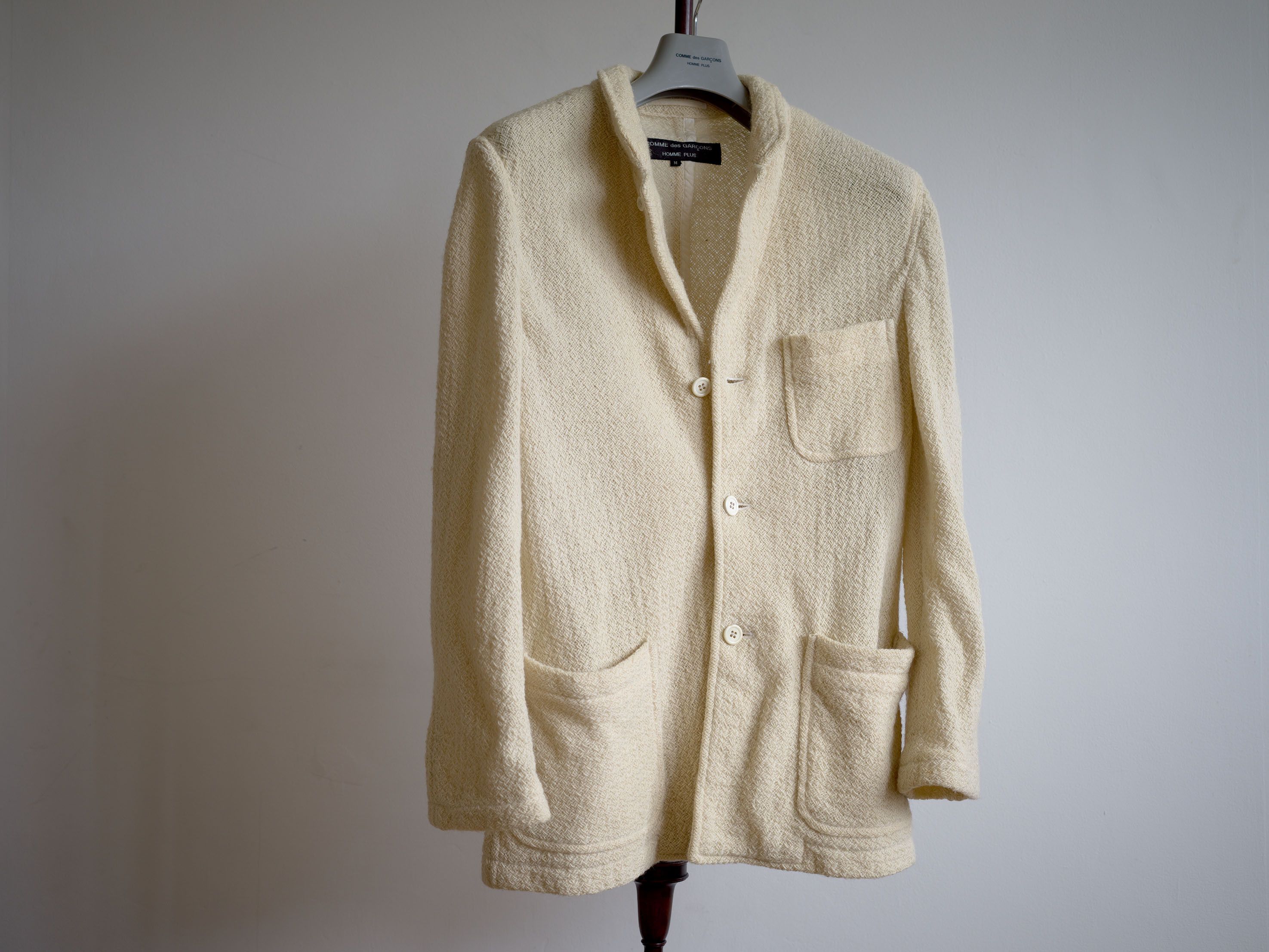 Comme des Garcons Homme Plus AW1997 COMME des GARÇONS HOMME PLUS WOOL JACKET Size 42R - 3 Thumbnail