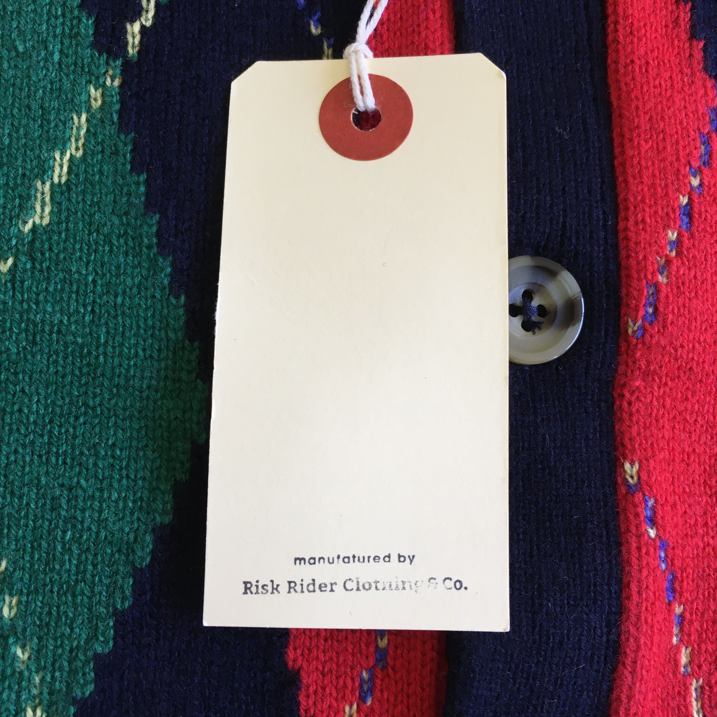 Japanese Brand Risk Rider 1960's Ivy League Cardigan Size US S / EU 44-46 / 1 - 4 Thumbnail