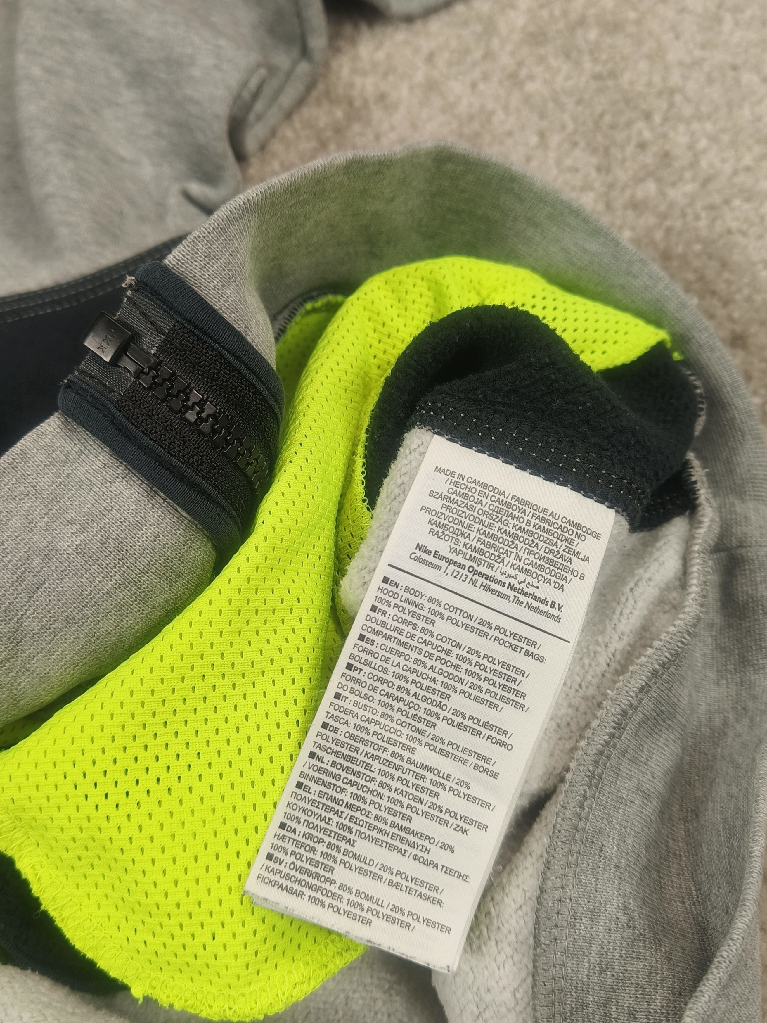Nike Nike Therma-FIT Full Zip Hoodie Colorblock Training Jacket Size US M / EU 48-50 / 2 - 3 Thumbnail
