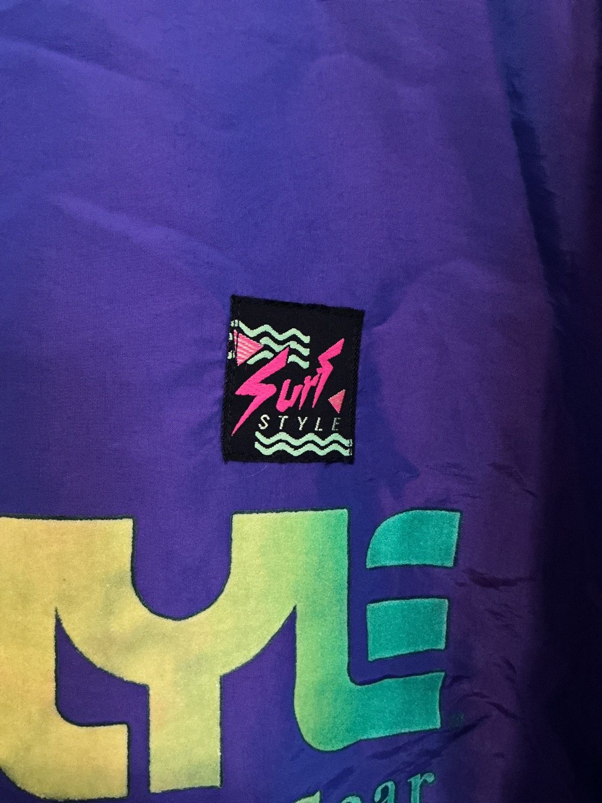 Other 90s Vintage x Surf Style x Windbreaker Size US L / EU 52-54 / 3 - 3 Thumbnail