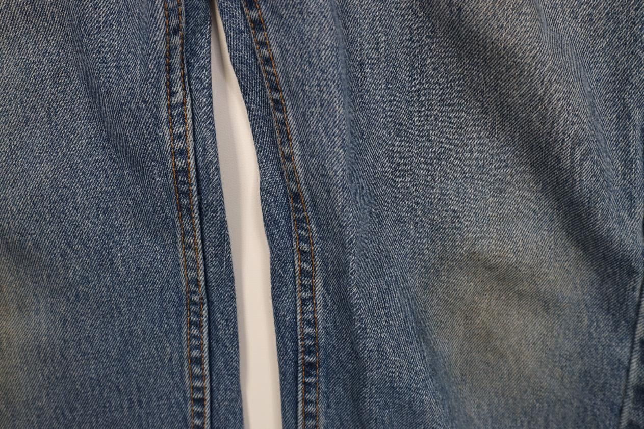 Levi's Vintage Y2K Levis 505 Regular Straight Leg Denim Jeans Blue Size US 33 - 7 Thumbnail