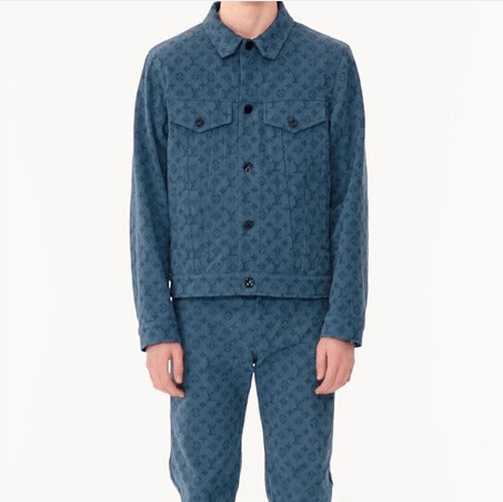 Louis Vuitton Louis Vuitton Monogram Jacquard Denim Jacket Size US L / EU 52-54 / 3 - 2 Thumbnail