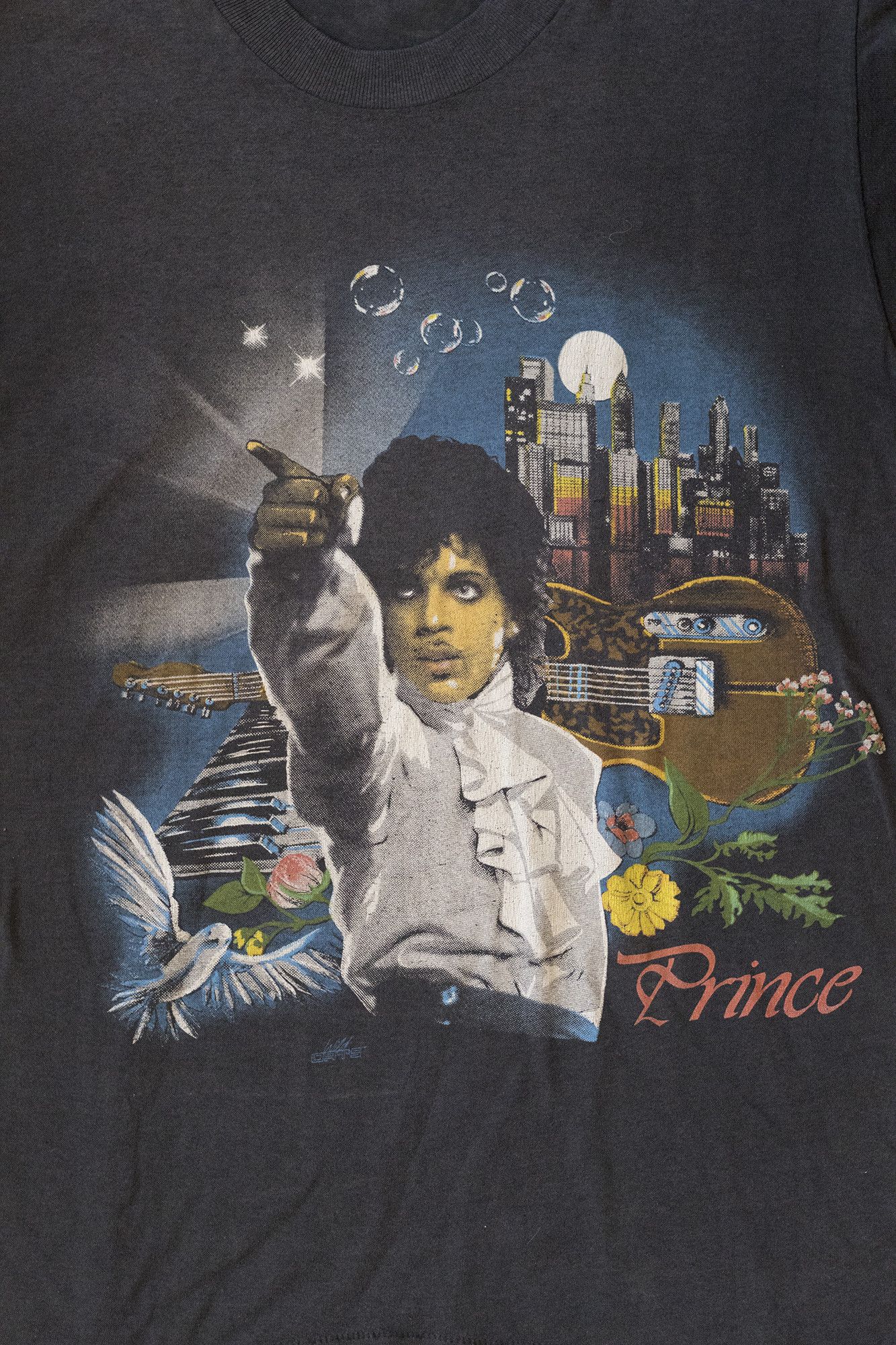 Band Tees Vintage 80s Prince and The Revolution T-Shirt Size US S / EU 44-46 / 1 - 2 Thumbnail