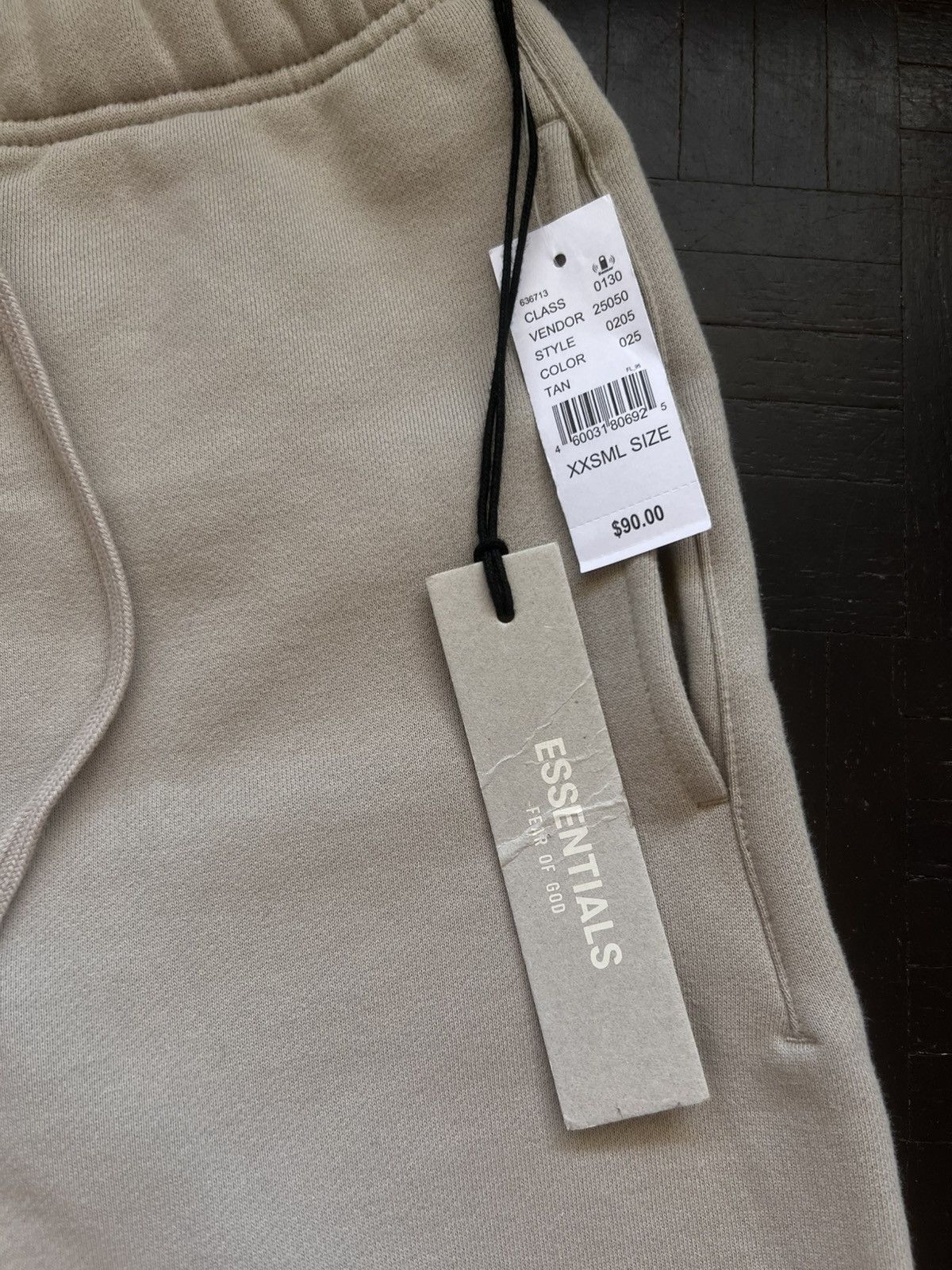 Essentials Fear of god essentials sweatpants tan size XXS new with tags Size US 26 / EU 42 - 4 Thumbnail
