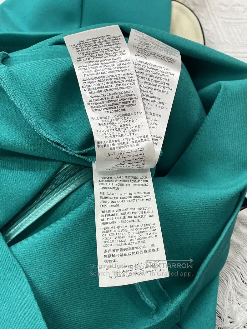 Gucci Gucci Blue diamond button dress Size XS / US 0-2 / IT 36-38 - 8 Thumbnail