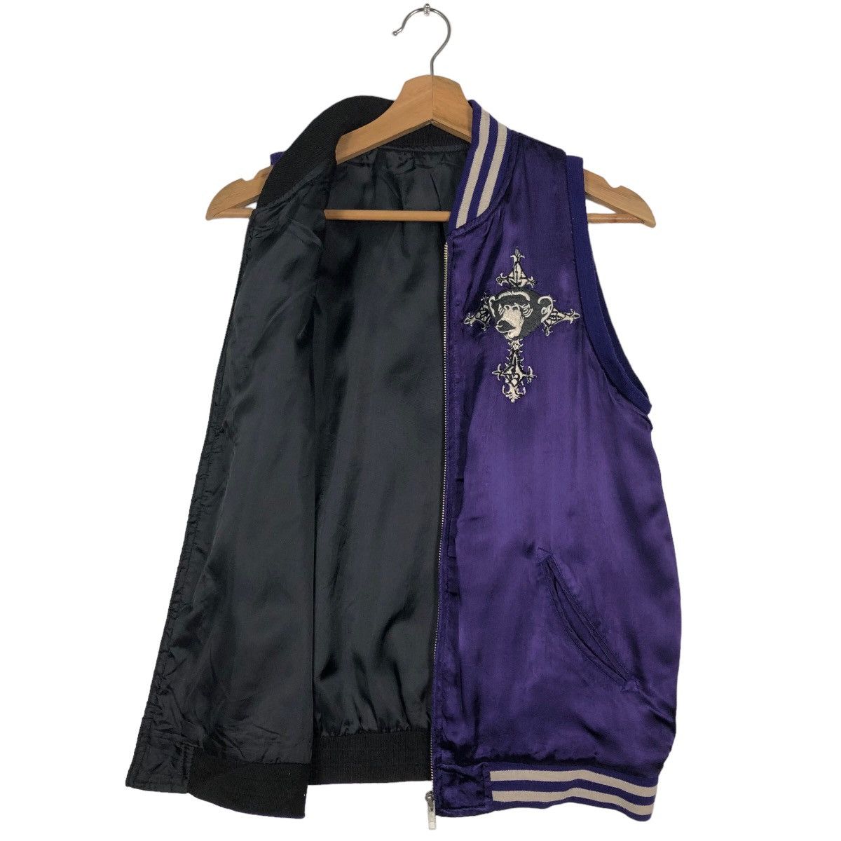 Japanese Brand 🔥90’s Very Rare Tank Top Sukajan Japan Jacket Big Logo Size US M / EU 48-50 / 2 - 9 Thumbnail
