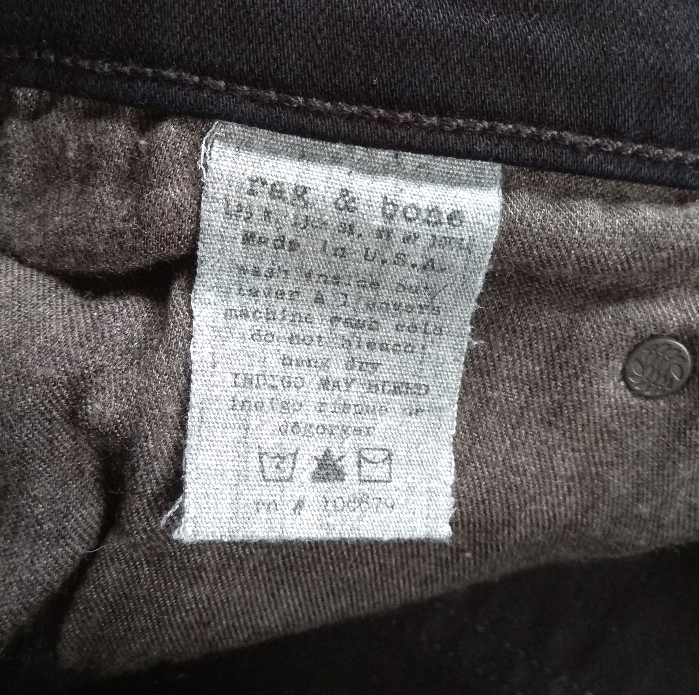Rag & Bone Rag & Bone Womens Denim Jeans High Rise Skinny Size 26" / US 2 / IT 38 - 9 Thumbnail