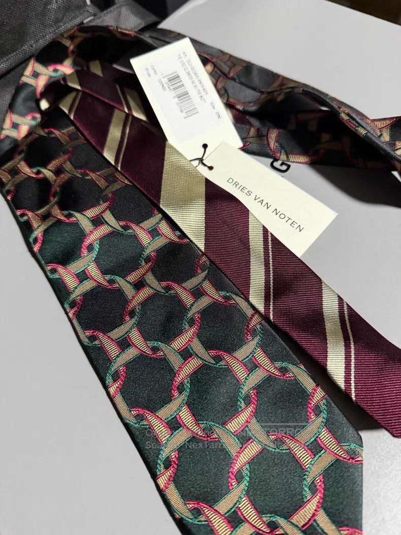Dries Van Noten Dries Van Noten Silk Tie Size ONE SIZE - 3 Thumbnail