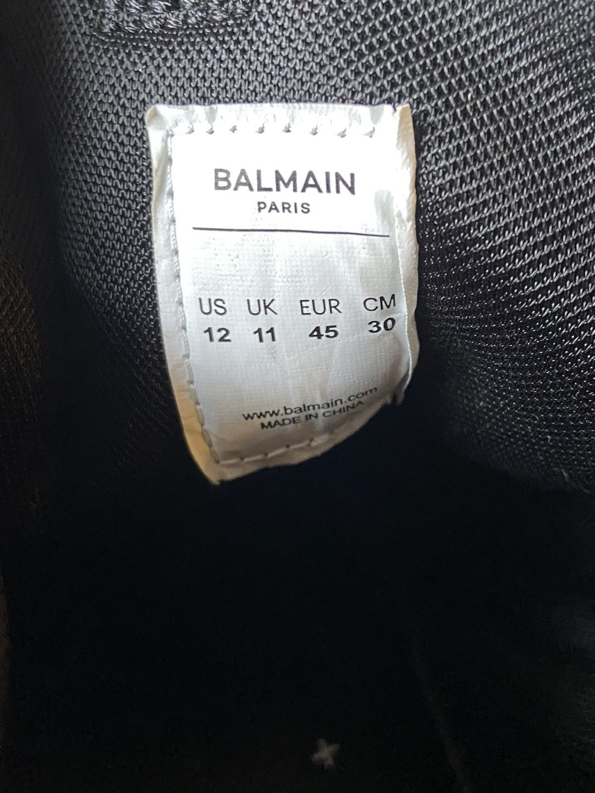 Balmain Balmain B Court T Asymmetric "Chunky" sneakers Size US 12 / EU 45 - 9 Thumbnail
